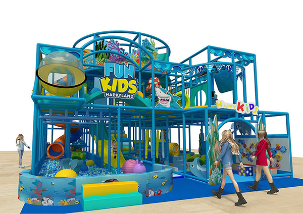 Ocean 003 Style-Soft Play structure1