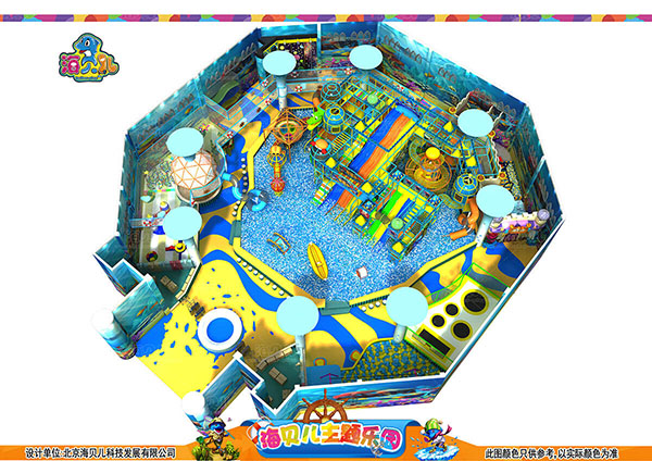 Ocean 002 Style-Soft Play structure2