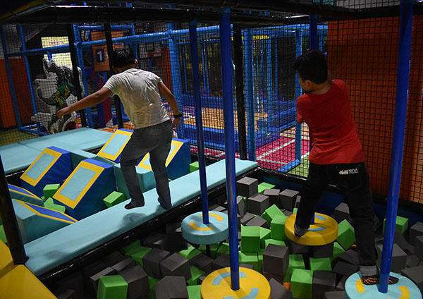 I-Junior Ninja Course Indoor Playground3