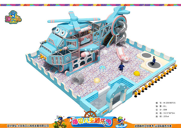 Air Force Theme series INDOOR PLAYGROUND SOFT PLAY STRACTURE1