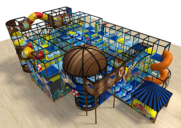 Ocean 005 Style-Soft Play structure