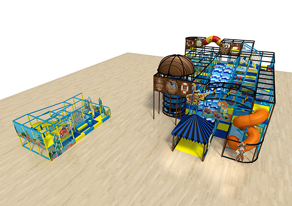 Ocean 005 Style-Soft Play structure1