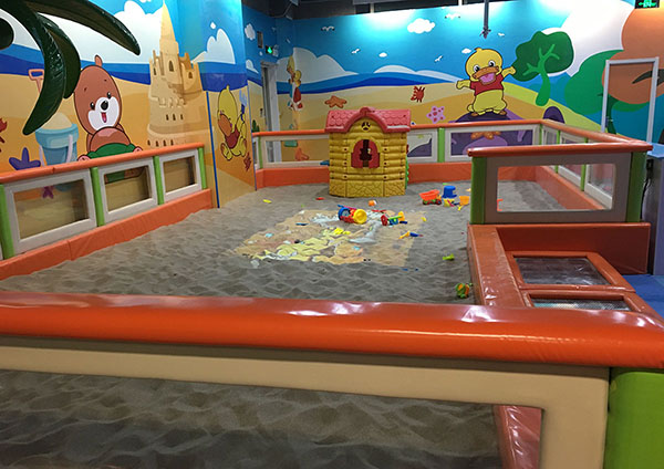 Sand Pit Permainan kanak-kanak kecil5