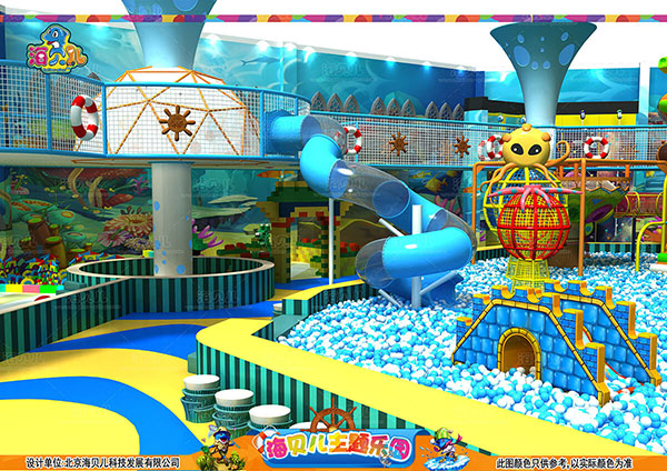 Ocean 002 Style-Soft Play structure5
