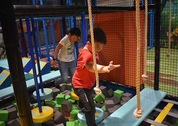 Junior Ninja Course Indoor Playground5