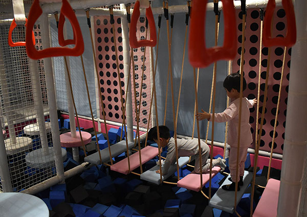 Junior Ninja Course Indoor Playground2