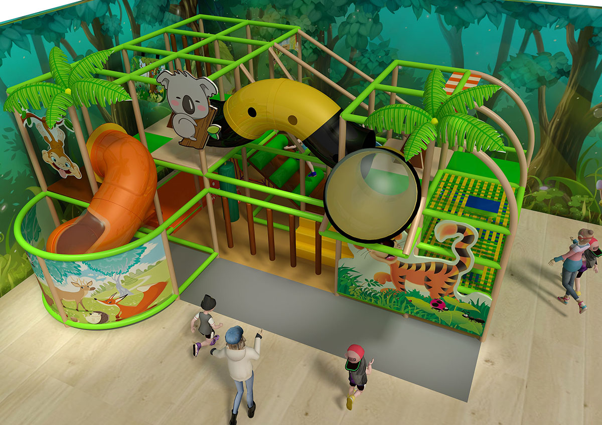 China Factory Supply Childrens Soft Play Equipment - Jungle