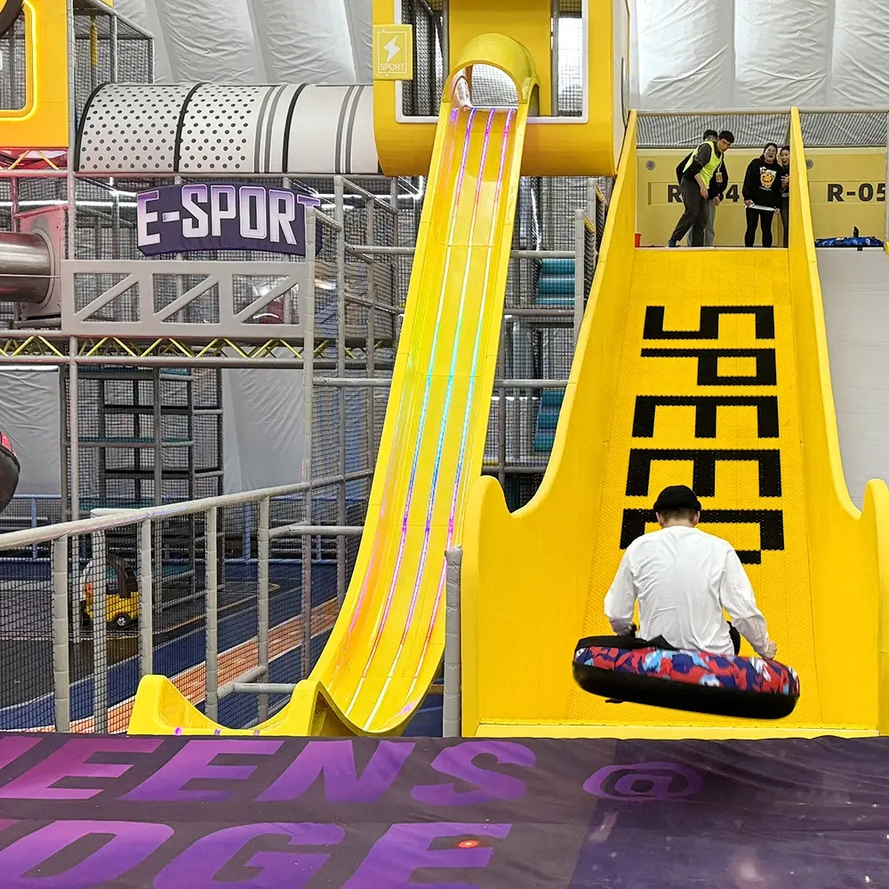 Giant Vertical Drop Slide