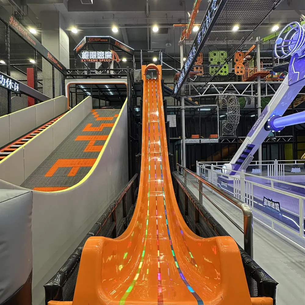 Giant Vertical Drop Slide