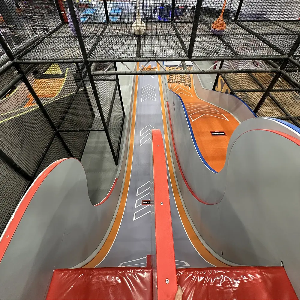 Giant Vertical Drop Slide