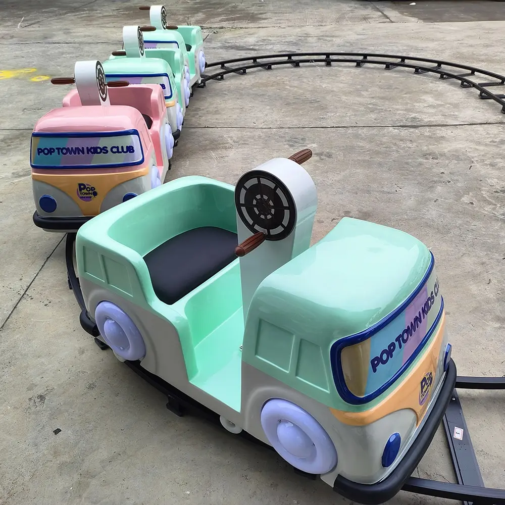 Hand-cranked small train