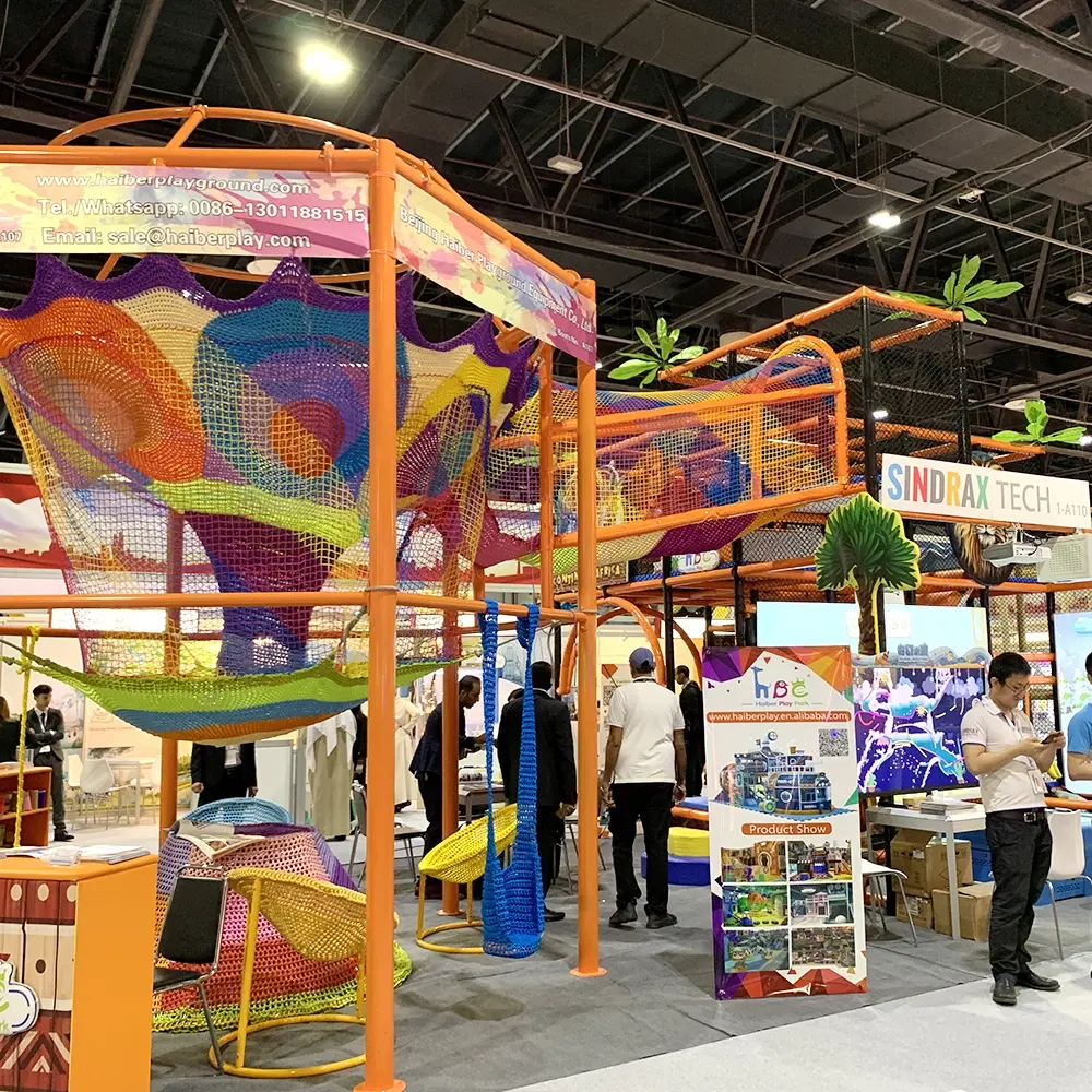 Rainbow Climbing Net