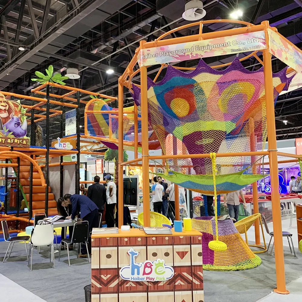 Rainbow Climbing Net