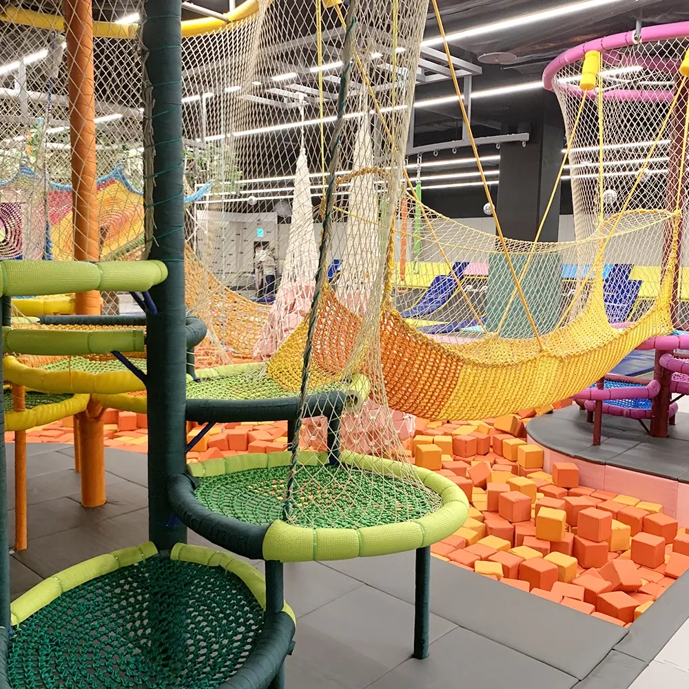 Rainbow Climbing Net