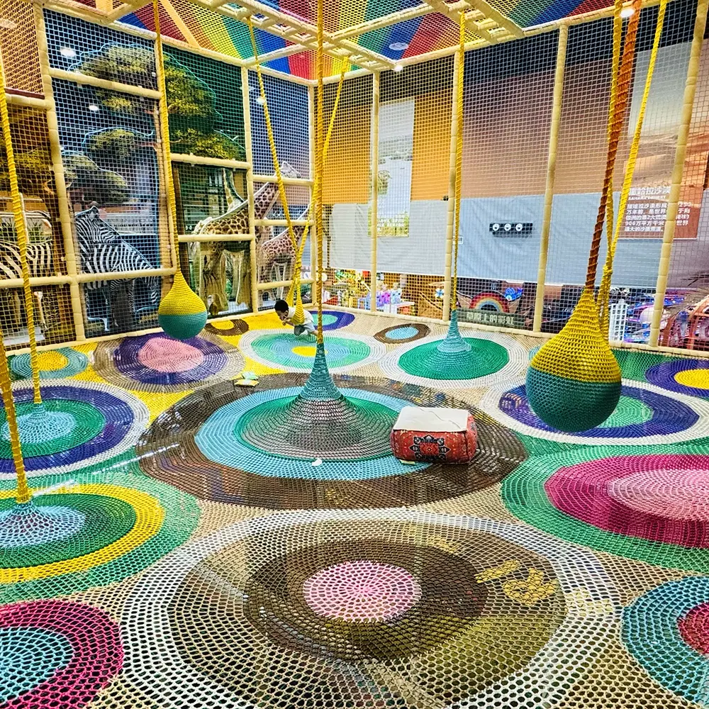 Rainbow Climbing Net
