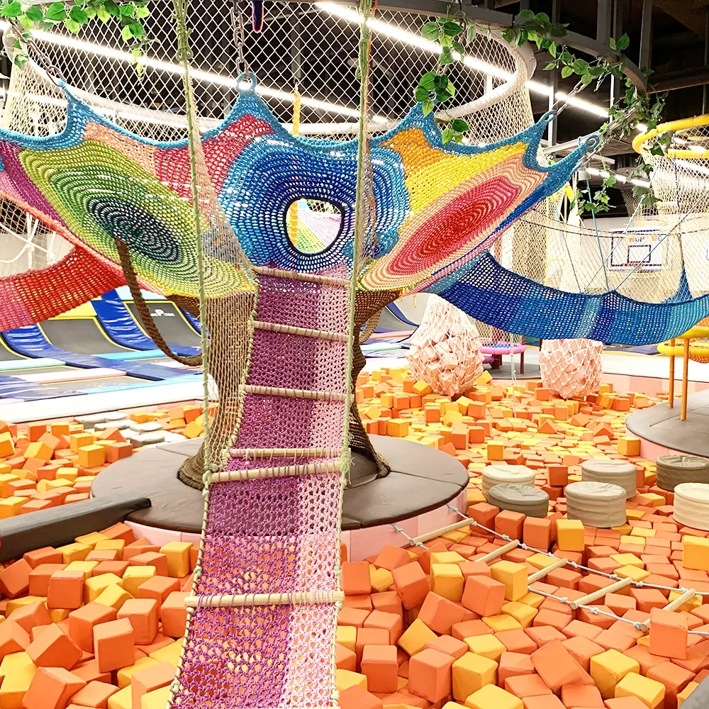 Rainbow Climbing Net