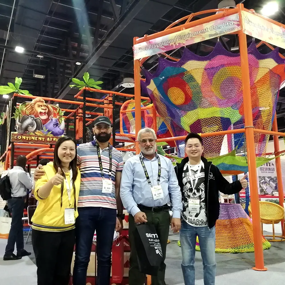 Rainbow Climbing Net
