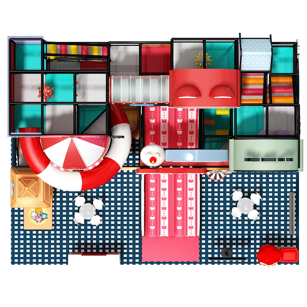 Custom IP castle indoor  playground