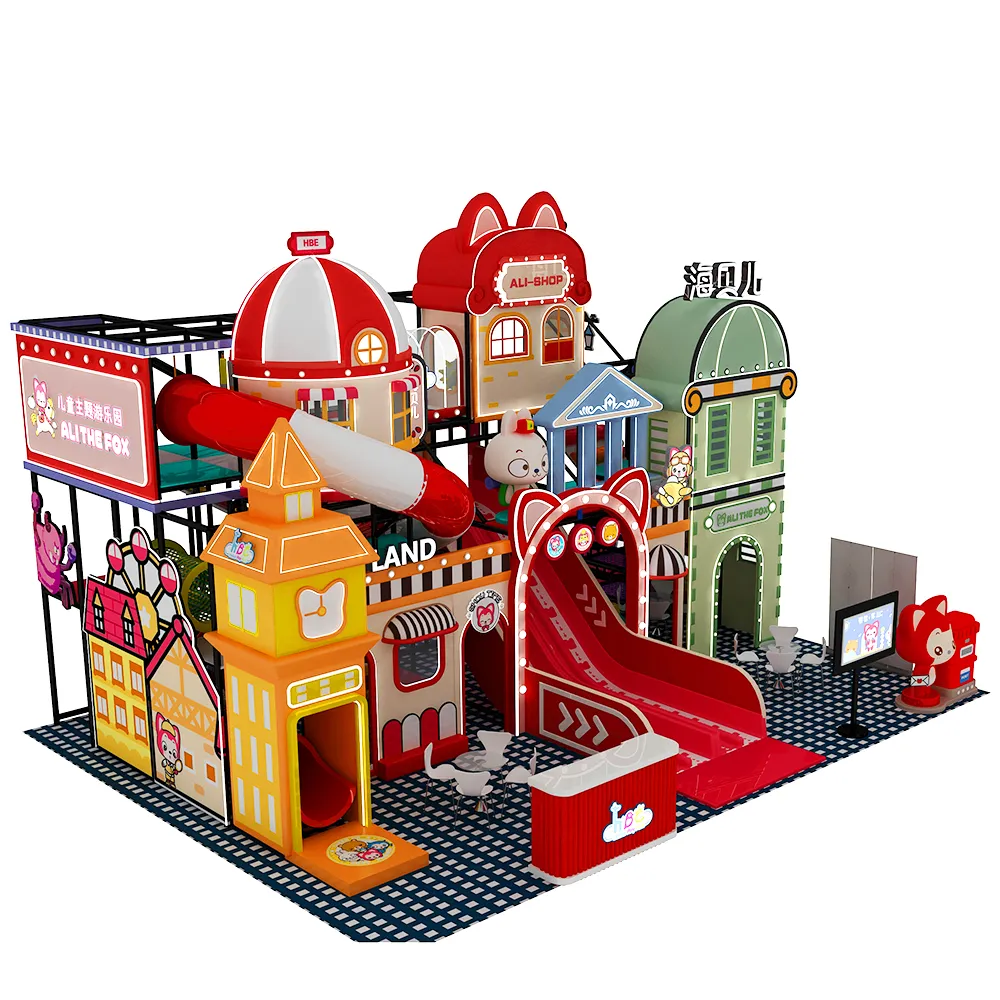 Custom IP castle indoor  playground
