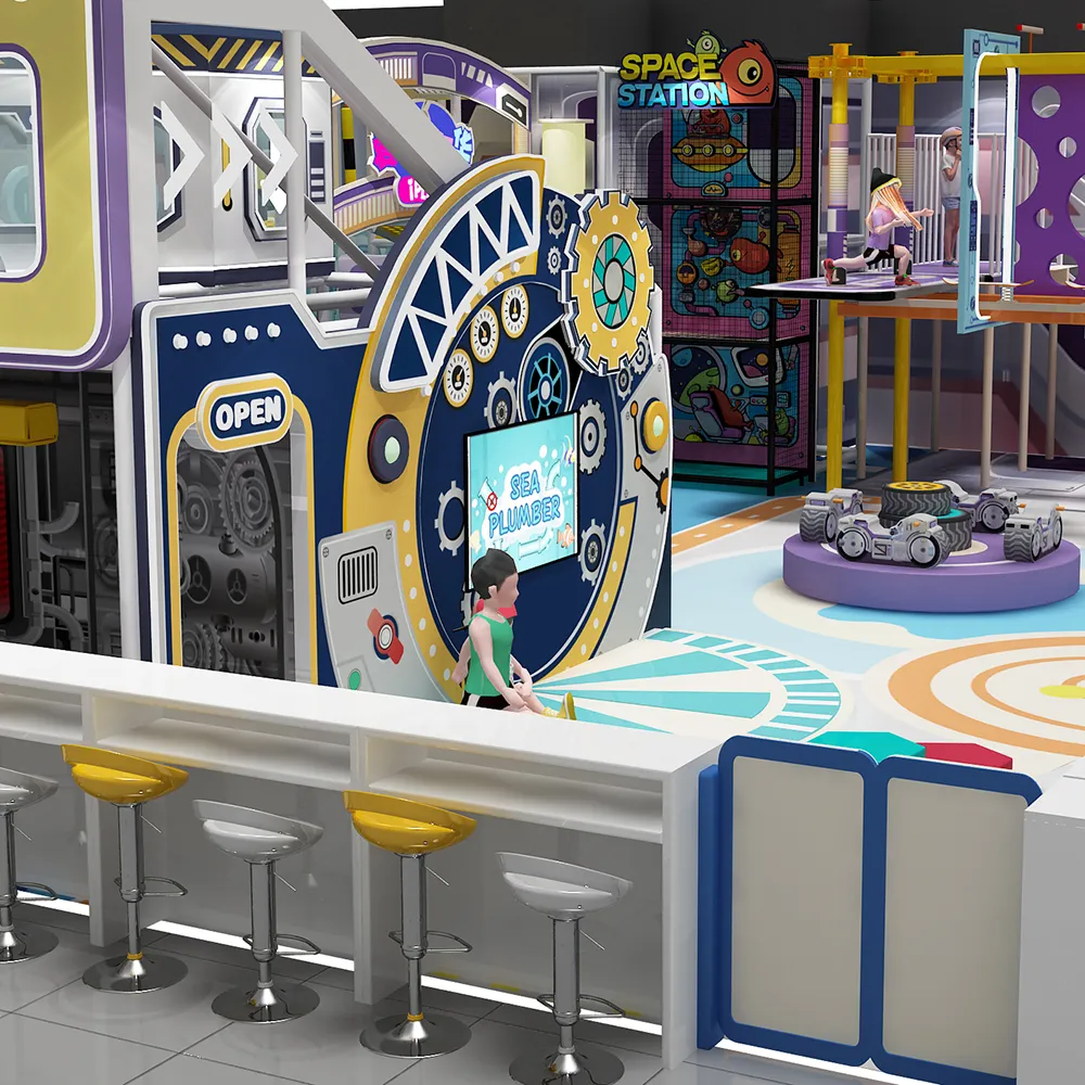 Mechanical Style Indoor Playground