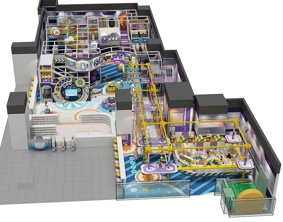 Mechanical Style Indoor Playground