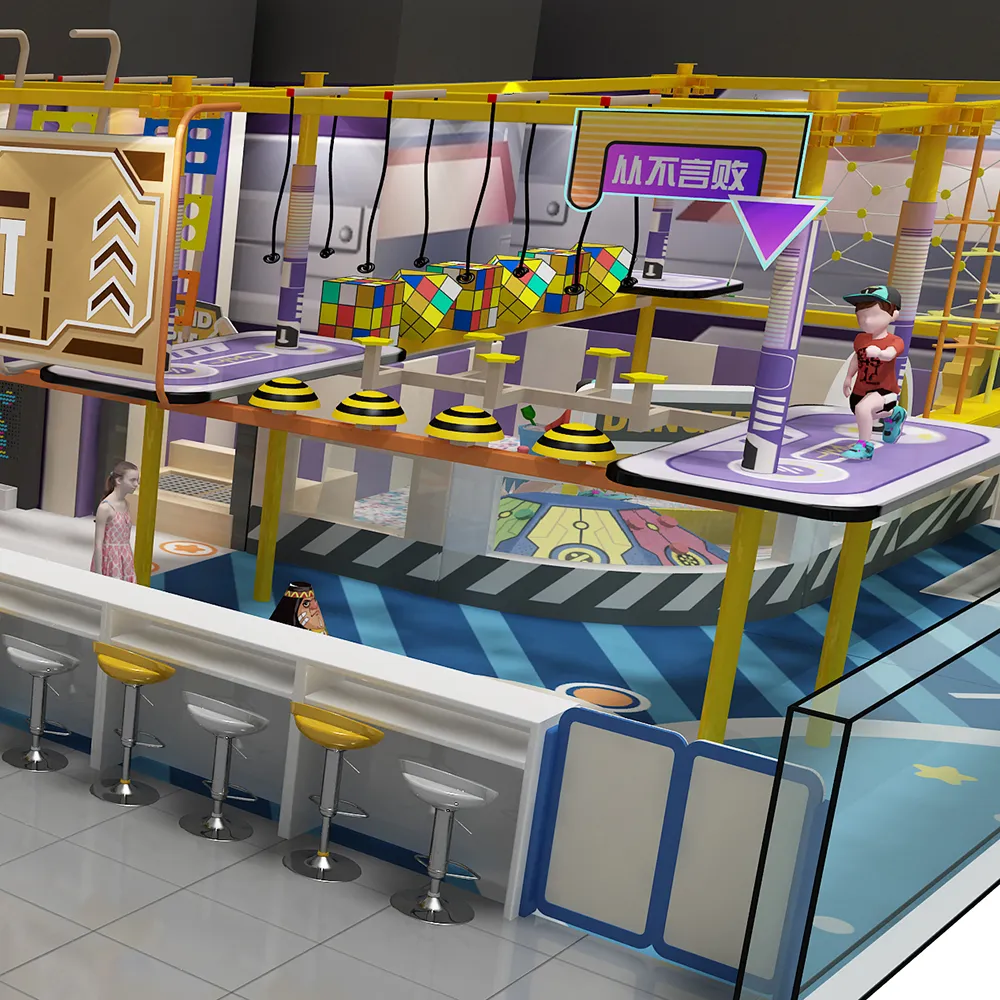 Mechanical Style Indoor Playground