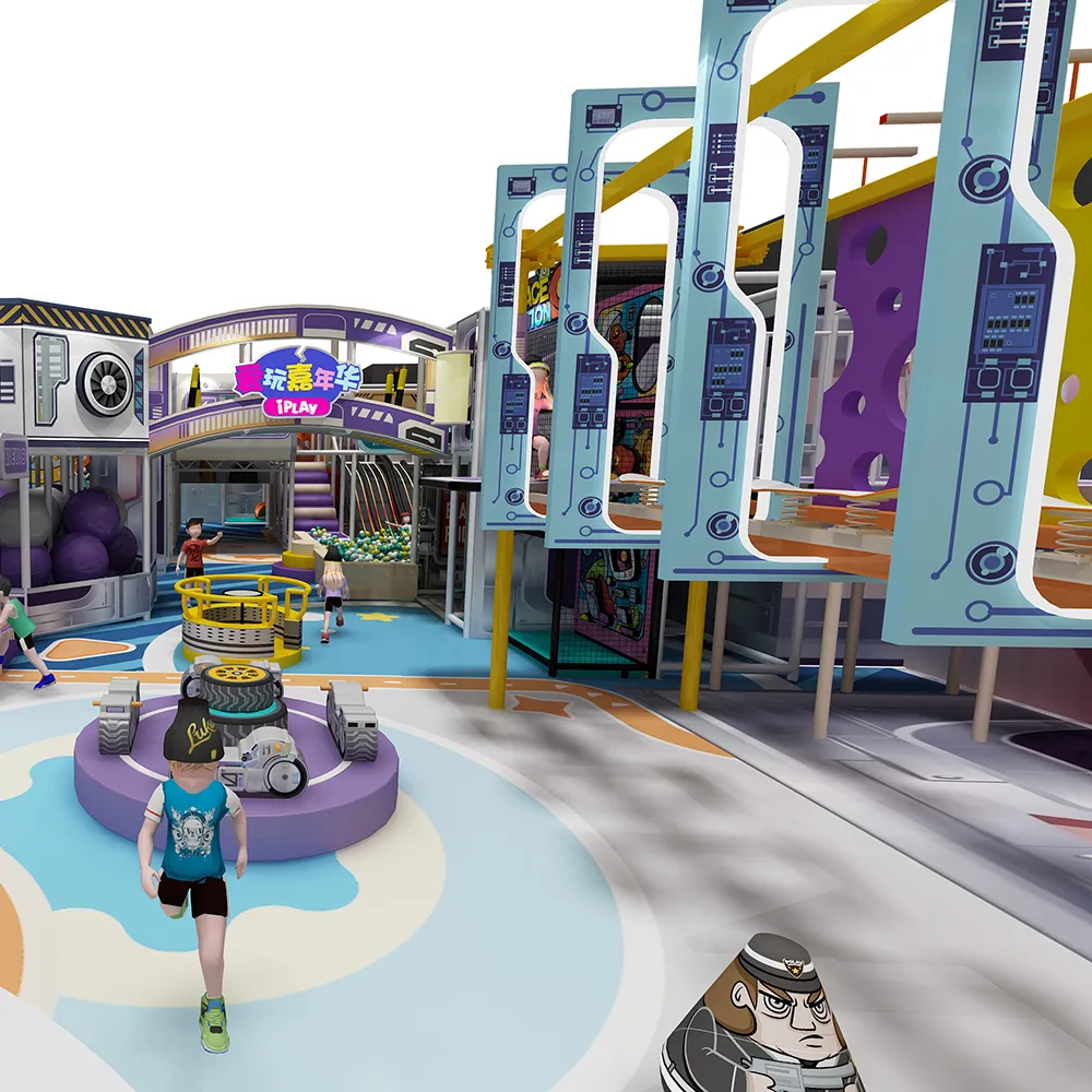 Mechanical Style Indoor Playground