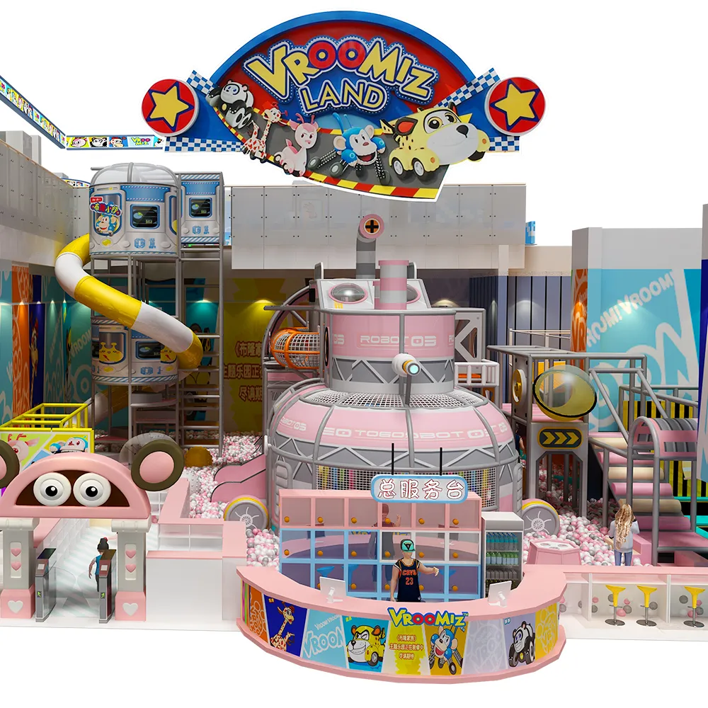 Vroomiz‑Land Themed Indoor Adventure Playground