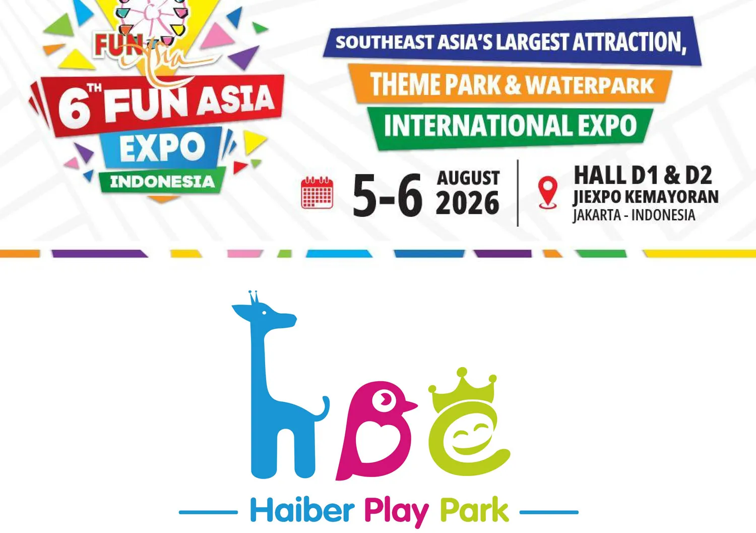 Meet Haiber Play Park at the 6th Fun Asia Expo Indonesia 2026