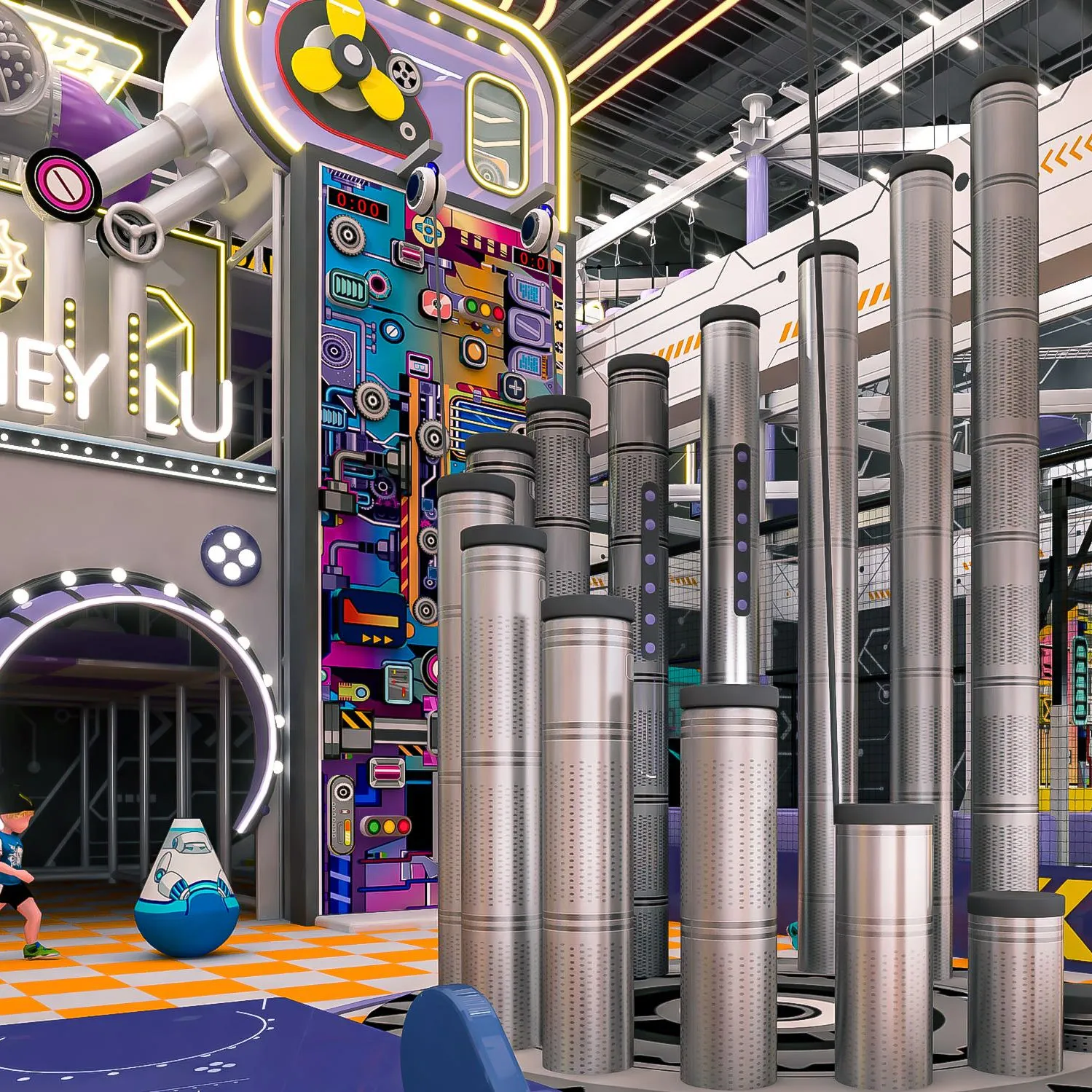 Interstellar Mech Adventure Hall