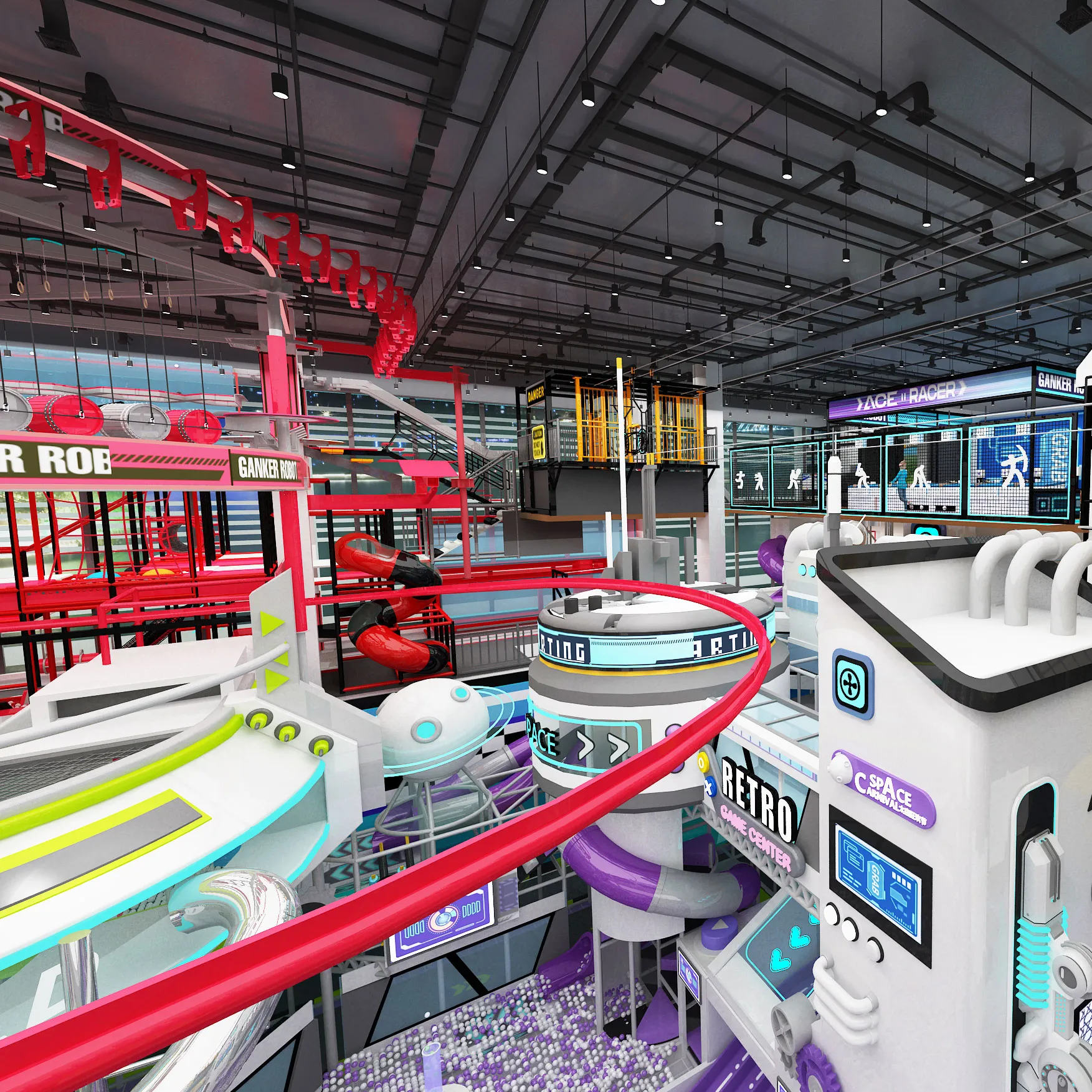 Interstellar Fun Space  Station