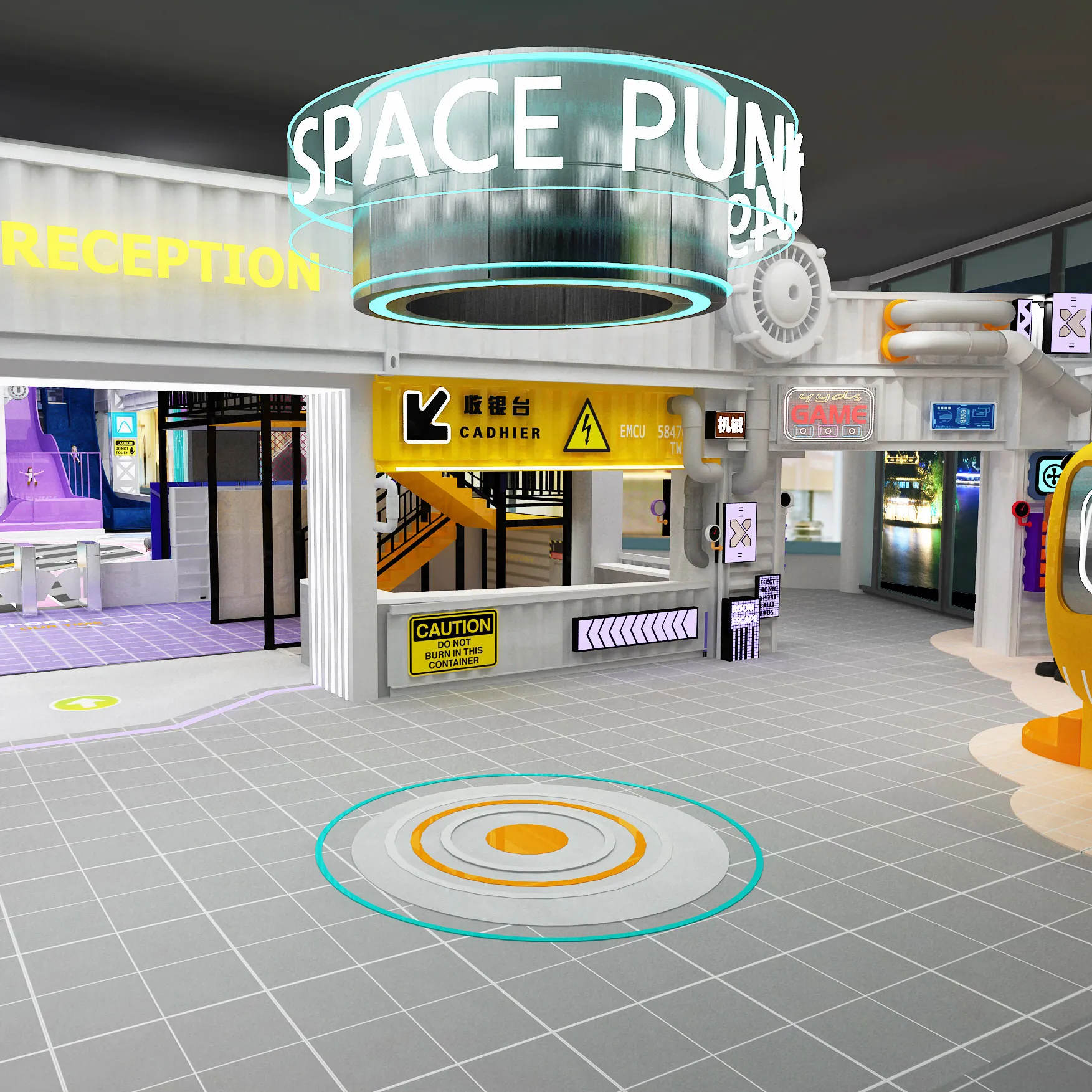 Interstellar Fun Space  Station