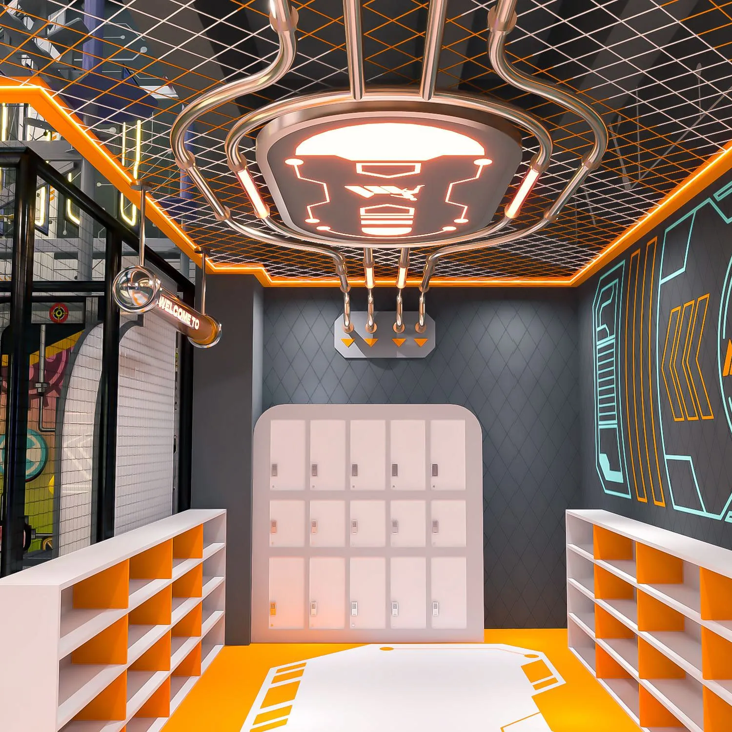 Interstellar Mech Adventure Hall