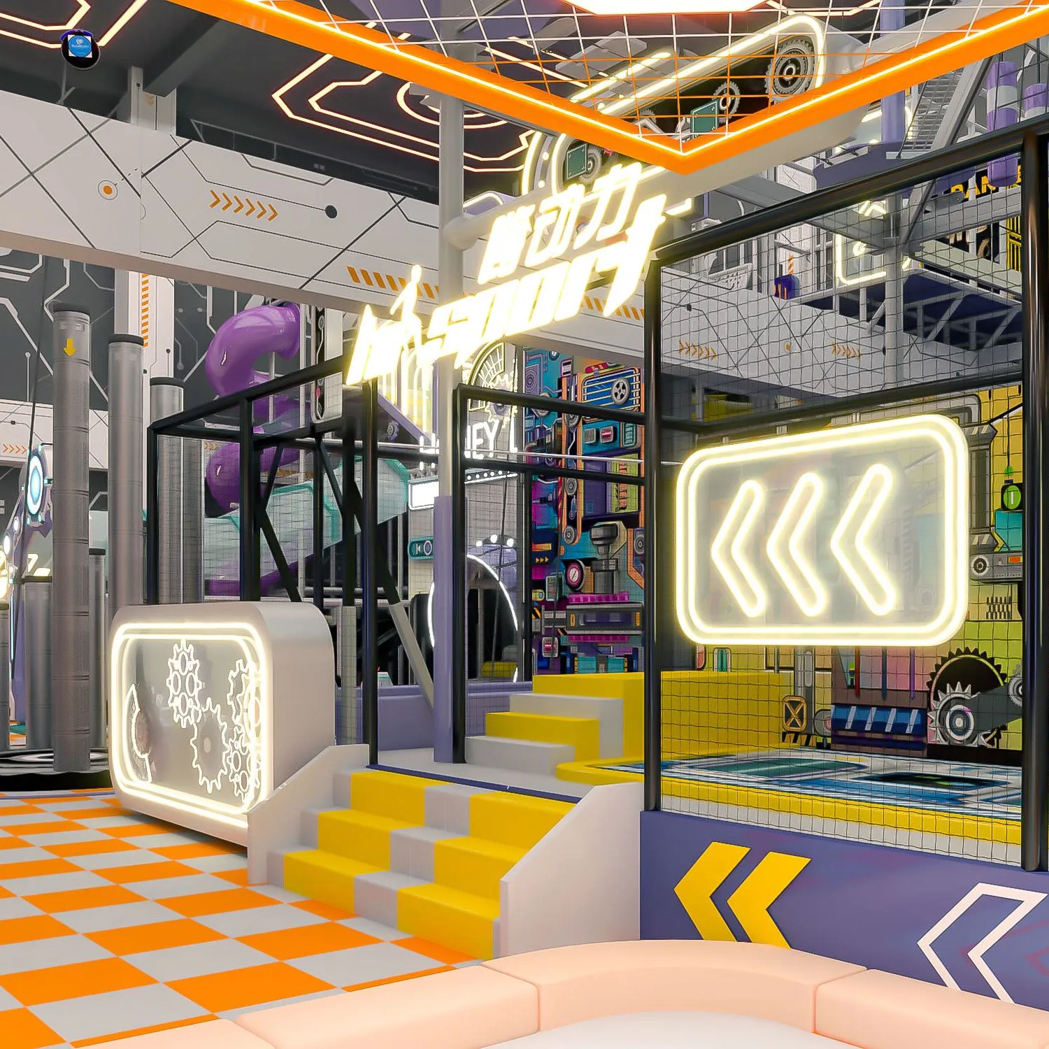 Interstellar Mech Adventure Hall