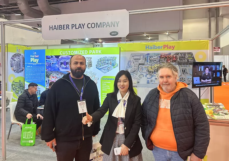 Haiber Play Equipment Shines at the GTI Expo, Unleashing New Joyful Experiences!