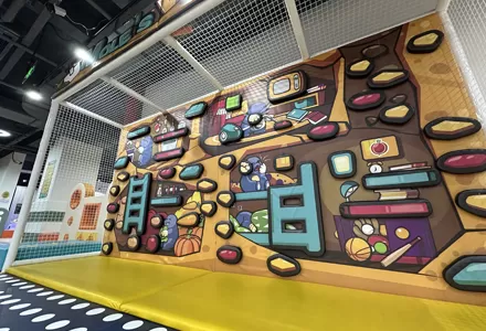 Hamster Home Climbing Wall