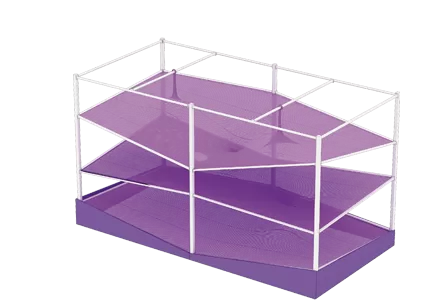 Single square net