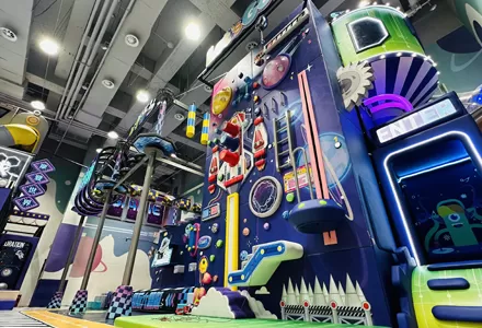 Space Climbing Wall